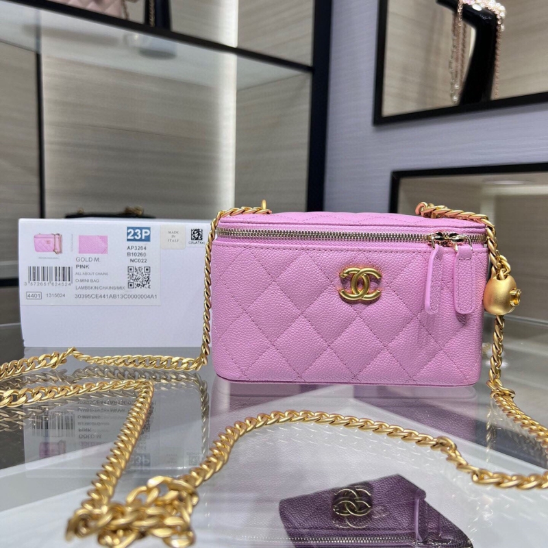 Ch*el cosmetic bags